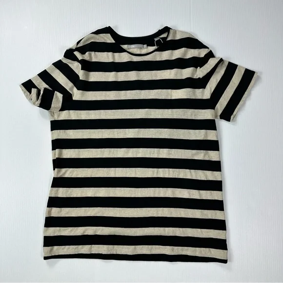 Vince Mens Sz S Striped Tee NWT - Picture 1 of 8